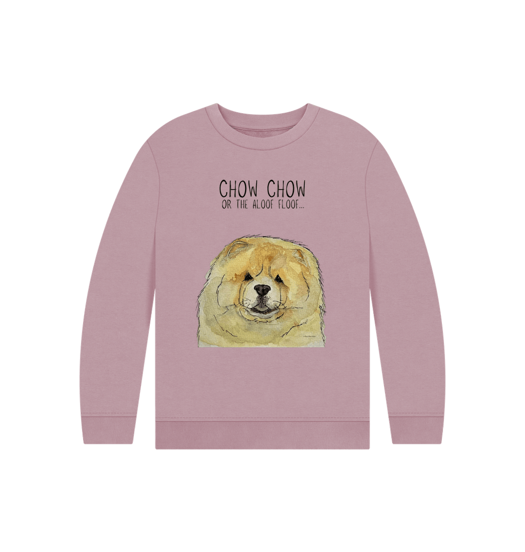 Cozy Up with the Fawn Chow Chow Child's Sweatshirt – Perfect for Little Dog Lovers!
