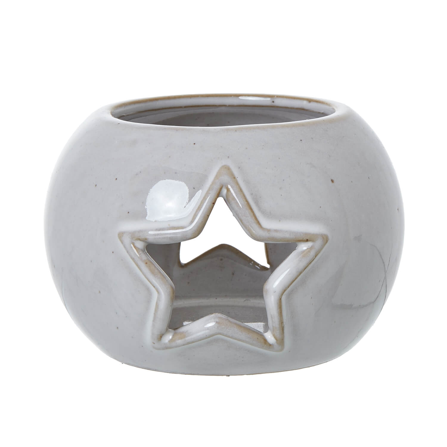 White ceramic tealight holder with star cutouts, projects constellations when lit, minimalist home decor  

**  
- **Keywords included:** ceramic tealight holder, star cutouts, constellations, minimalist home decor  
- **Clear description:** Visually conveys the productâ€™s design and function  
- **SEO & accessibility optimized:** Concise, descriptive, and keyword-rich for both search engines and screen readers by sostter at brixbailey.com