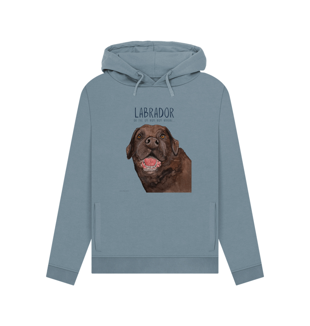 Powered by Snacks: The Chocolate Labrador Hoodie