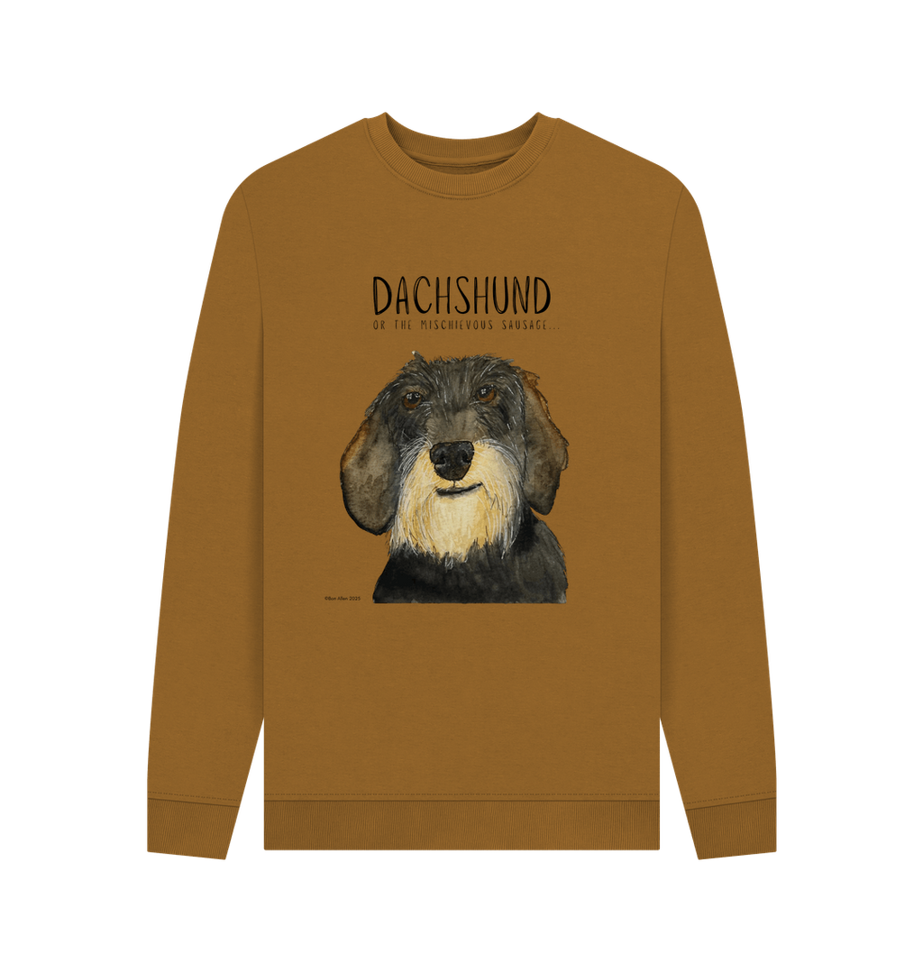 Wire Haired Hot Dog Sweatshirt – For the Fearless Doxie Fans!