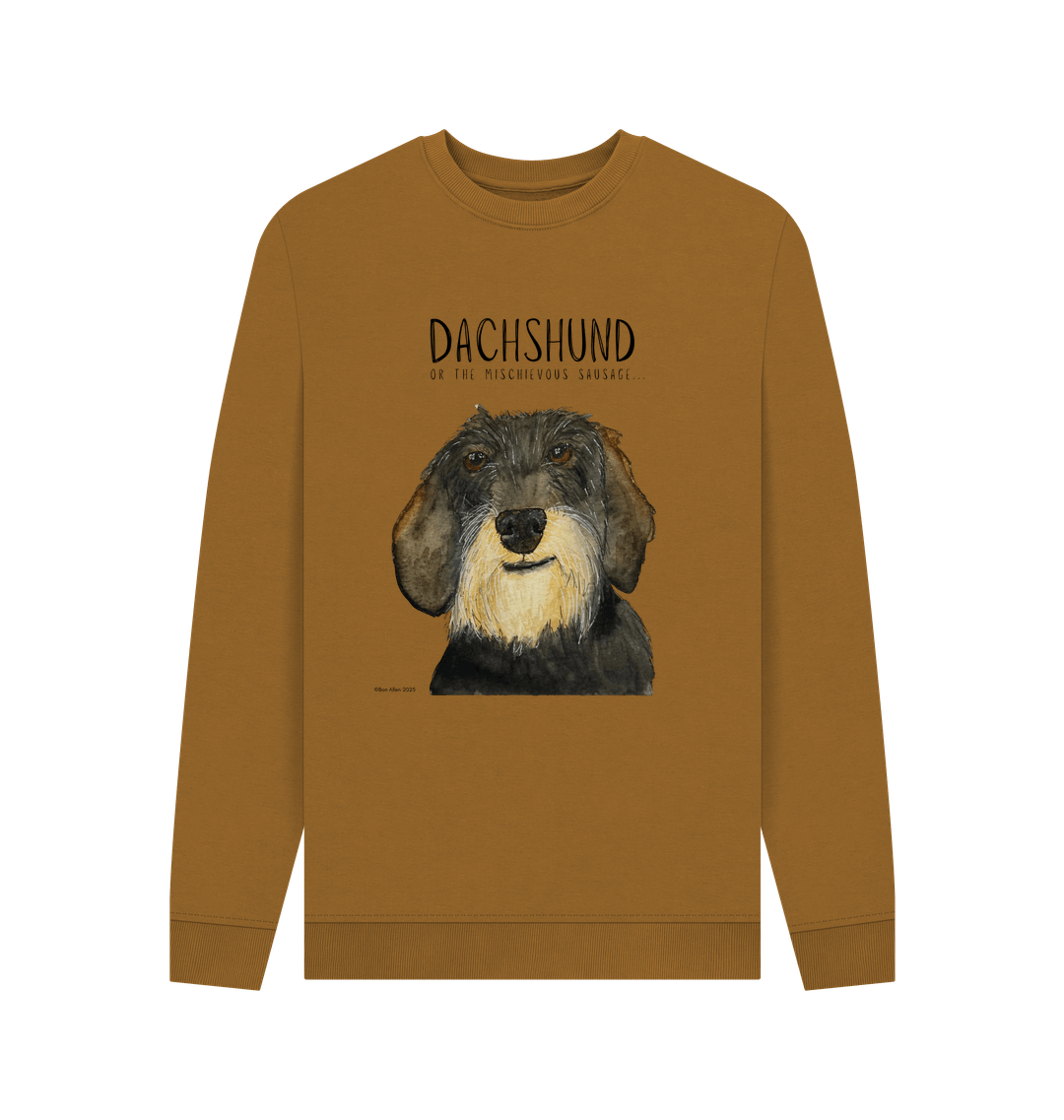 Wire Haired Hot Dog Sweatshirt – For the Fearless Doxie Fans!