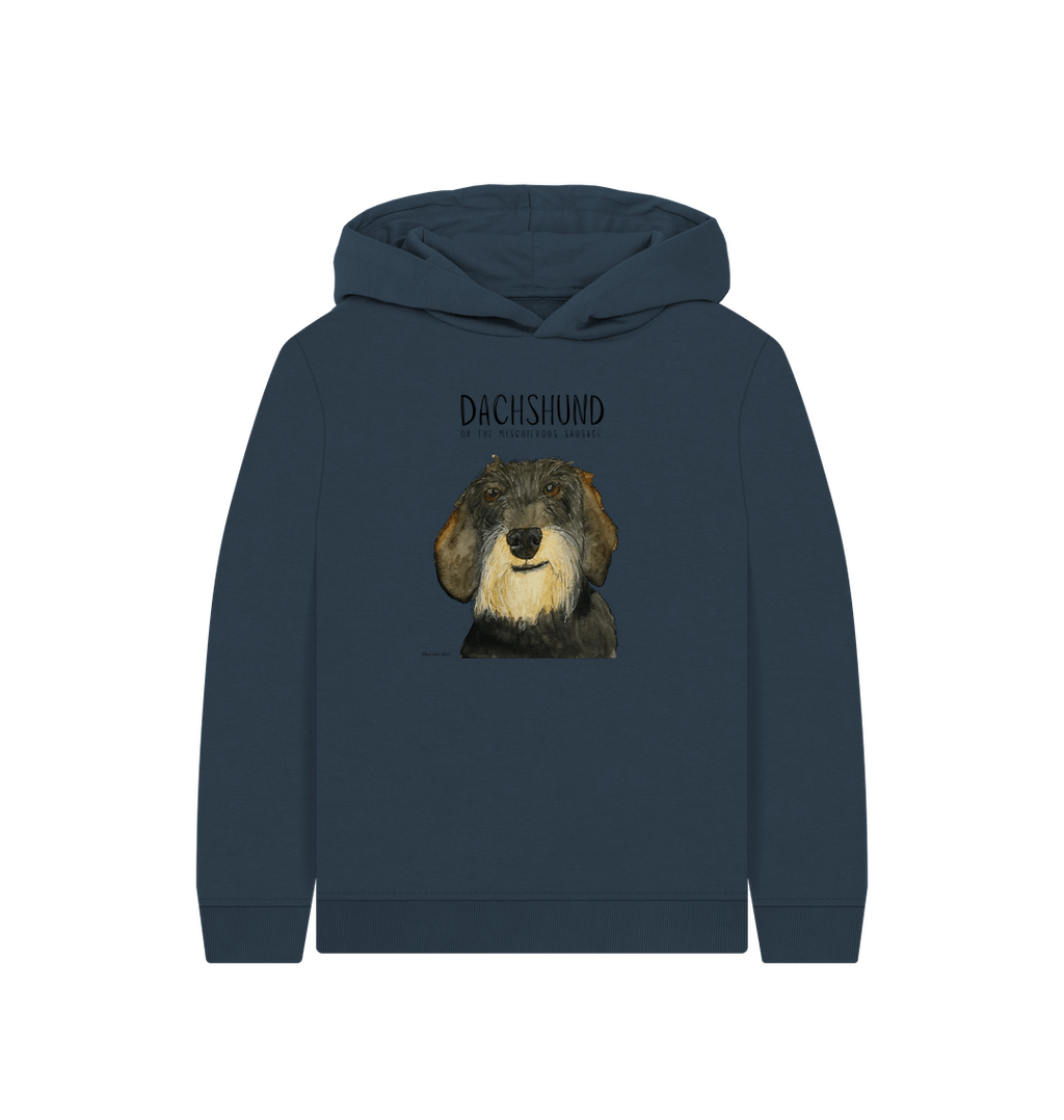 Mischievous Wire Haired Sausage Hoodie – Snuggles, Sass & Sustainability!