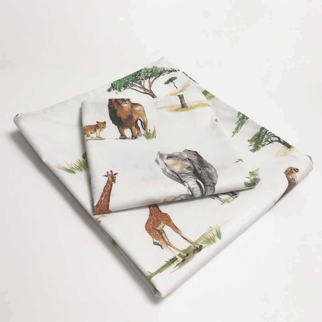 Safari Animals Children's Bedding Set