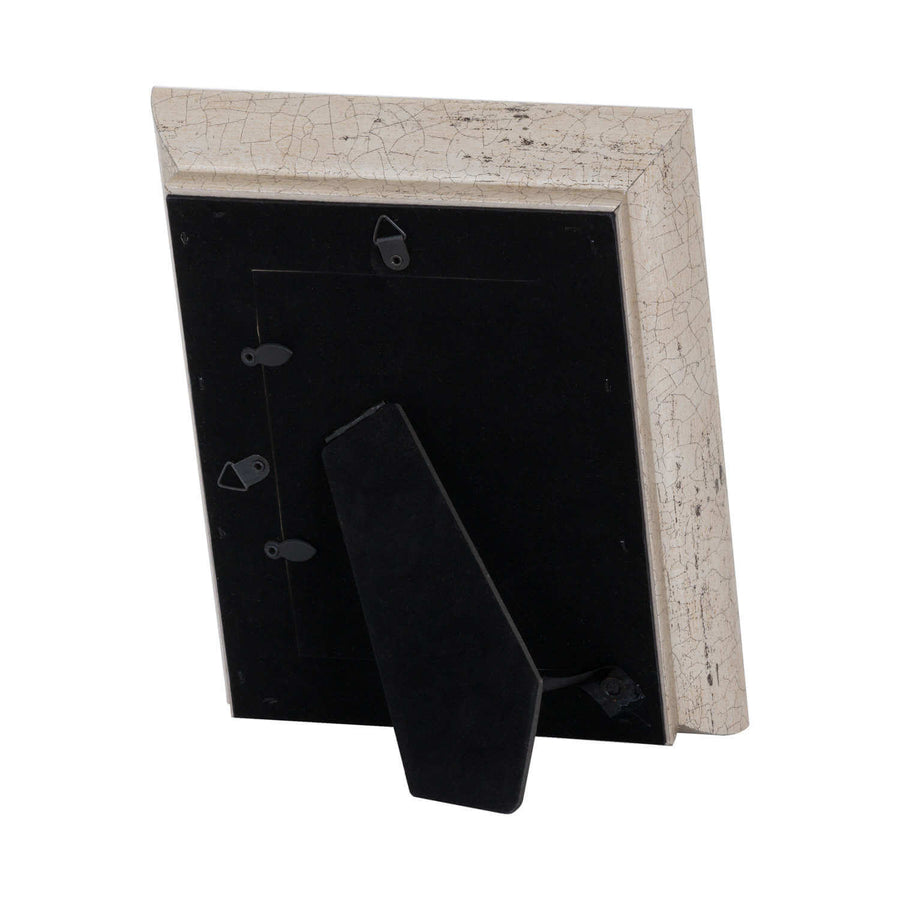 Antique silver 4x6 photo frame with crackled finish, elegant vintage home decor for cherished memories. by Sostter at brixbailey.com