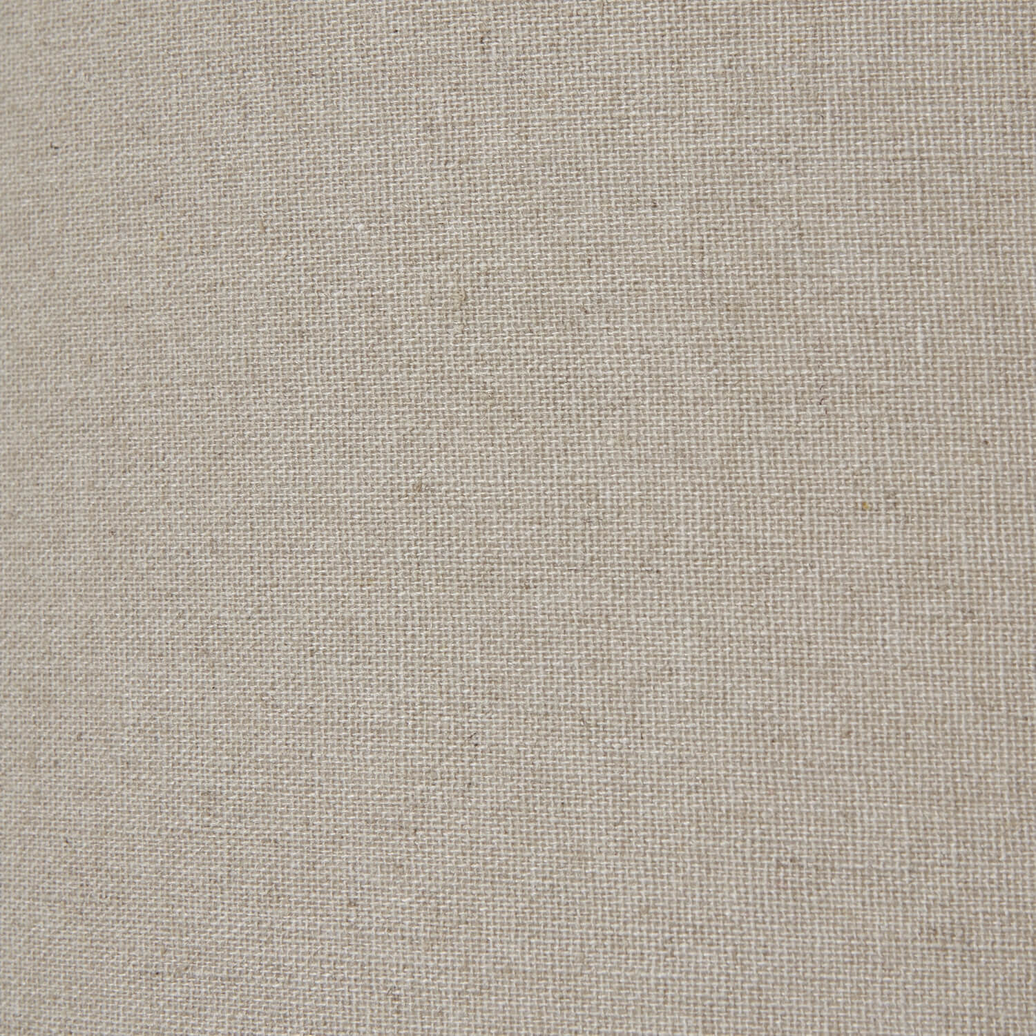 Squat white ceramic lamp with hand-beaded detail and linen shade, perfect for coastal or boho home decor. by Sostter at brixbailey.com