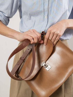 Elevate Your Routine with the ASTORIA Minimalistic Handbag by TOKS VISOKS at www.brixbailey.com