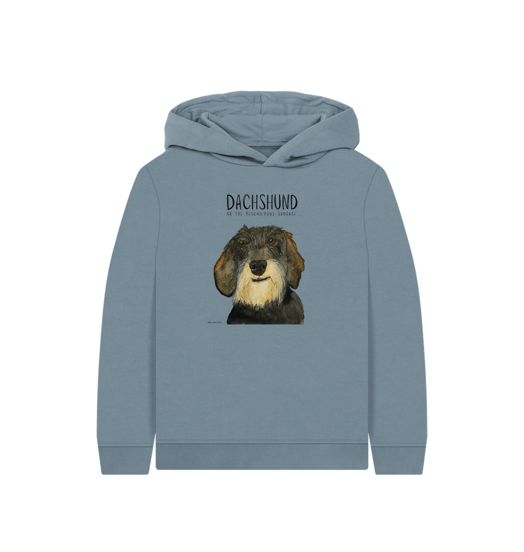 Mischievous Wire Haired Sausage Hoodie – Snuggles, Sass & Sustainability!