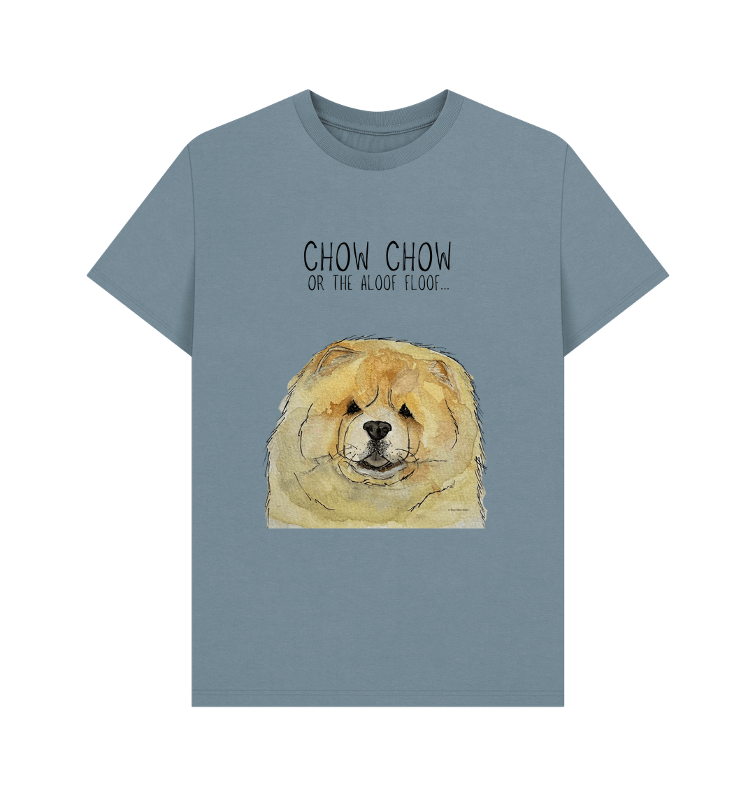 Fawn Chow Chow "Aloof Floof" Men's T-Shirt – Style with a Fluffy Twist!