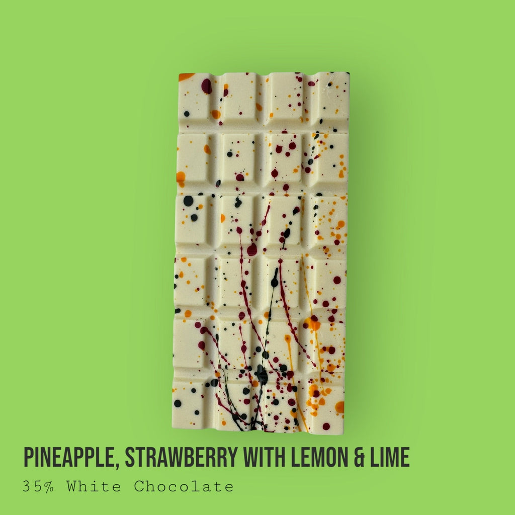 Pineapple Strawberry Lemon and Lime Dessert Bar 230g