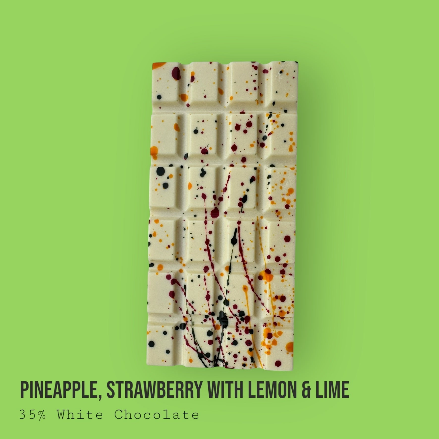 Pineapple Strawberry Lemon and Lime Dessert Bar 230g