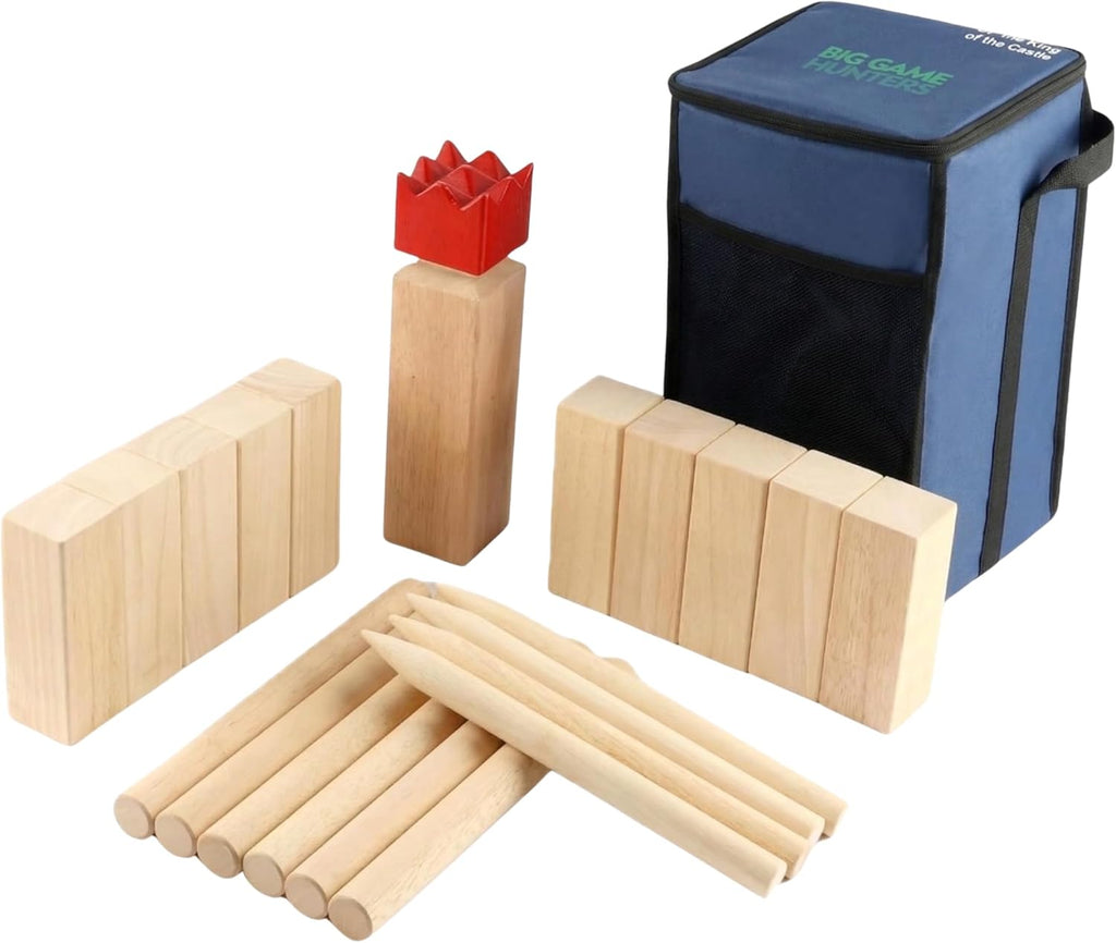 Scandinavian Chess Kubb Game - For Indoor & Outdoor Play