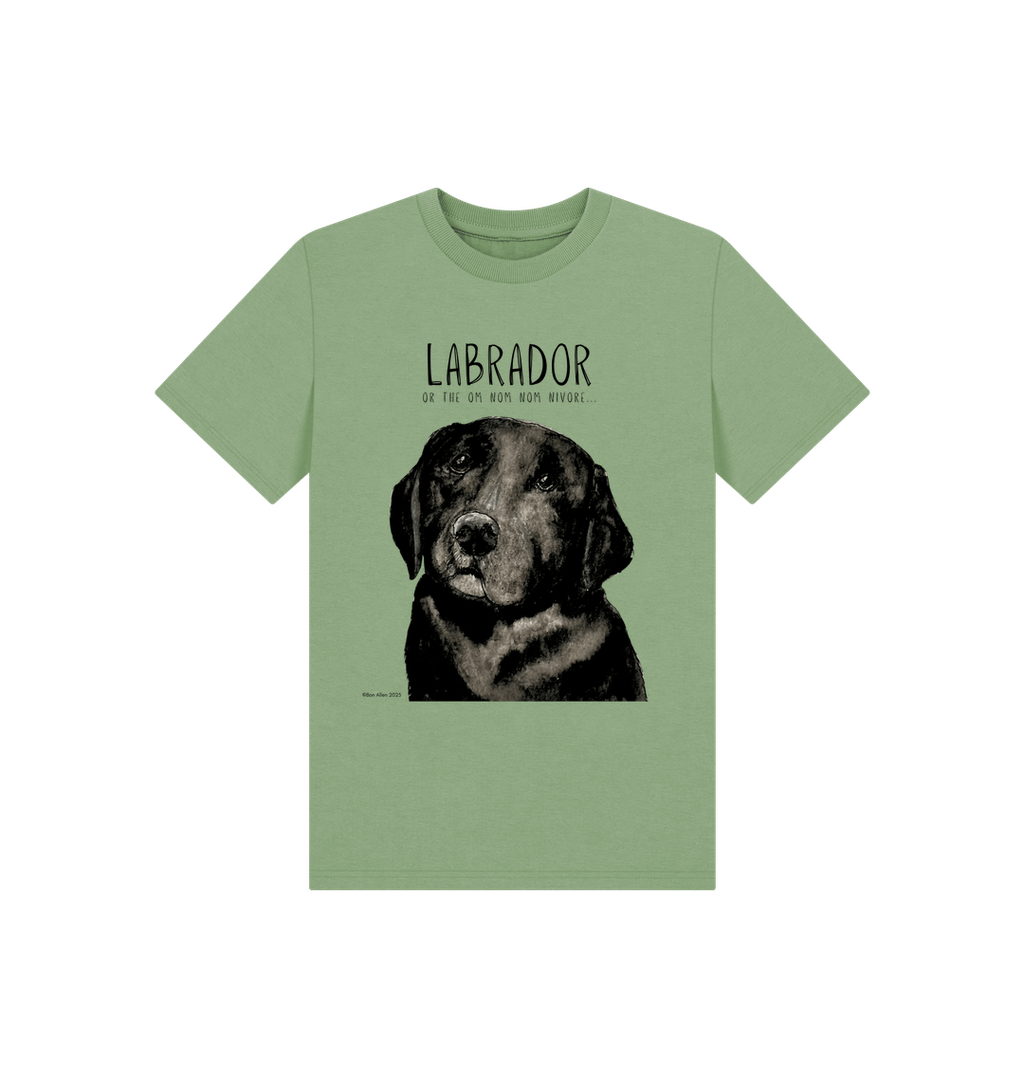 Certified Snack Patrol: The Black Labrador Kids’ Tee