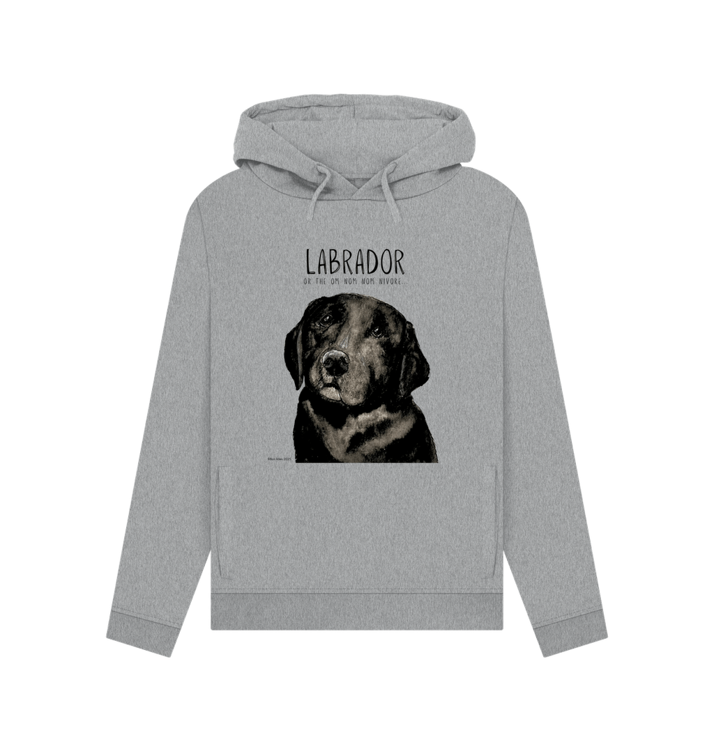Powered by Snacks: The Black Labrador Hoodie