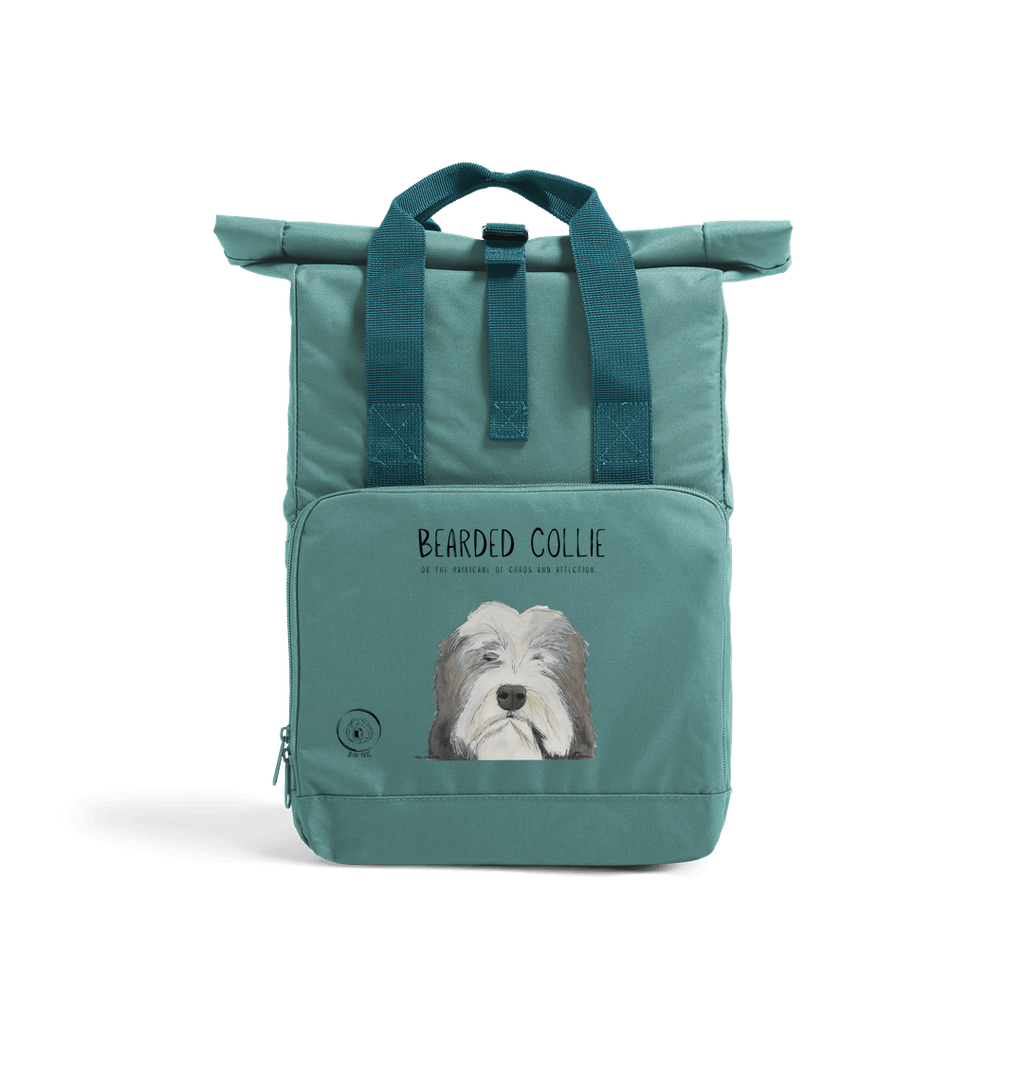 Pack It Like a Hairicane: Bearded Collie Chaos Backpack
