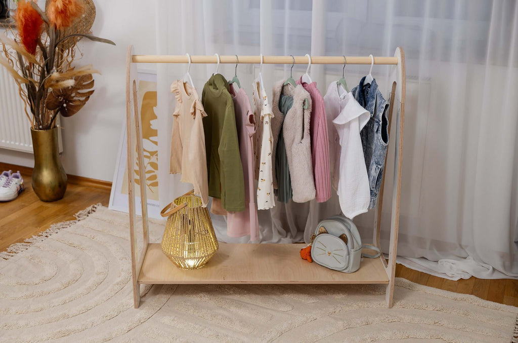 The MeowBaby® Arched Hanger for Children's Rooms - Durable, Safe & Stylish Storage Solution by MeowBaby at www.brixbailey.com