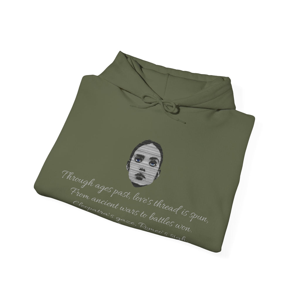 The Girl and Poem Hoodie