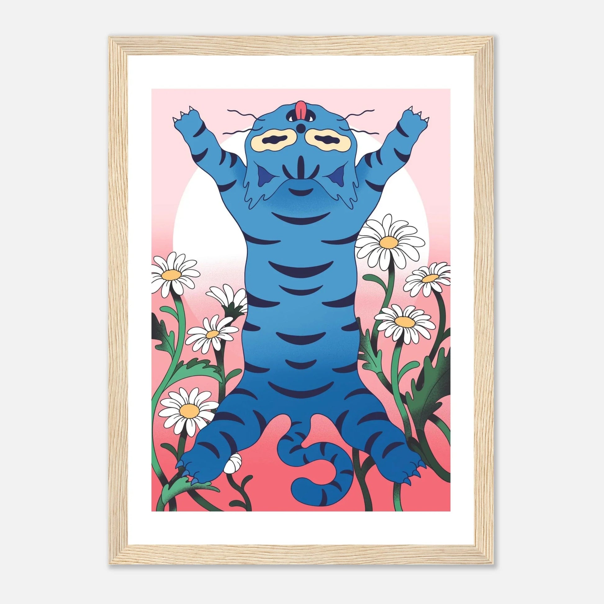 Cat's Whole Life Framed Print