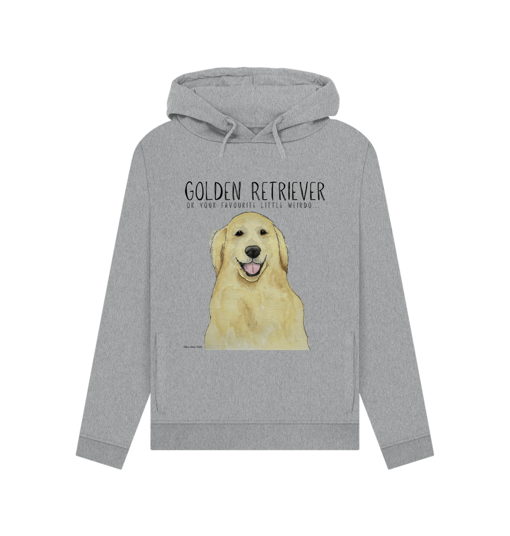 Golden Retriever Energy: Sustainable Women’s Hoodie