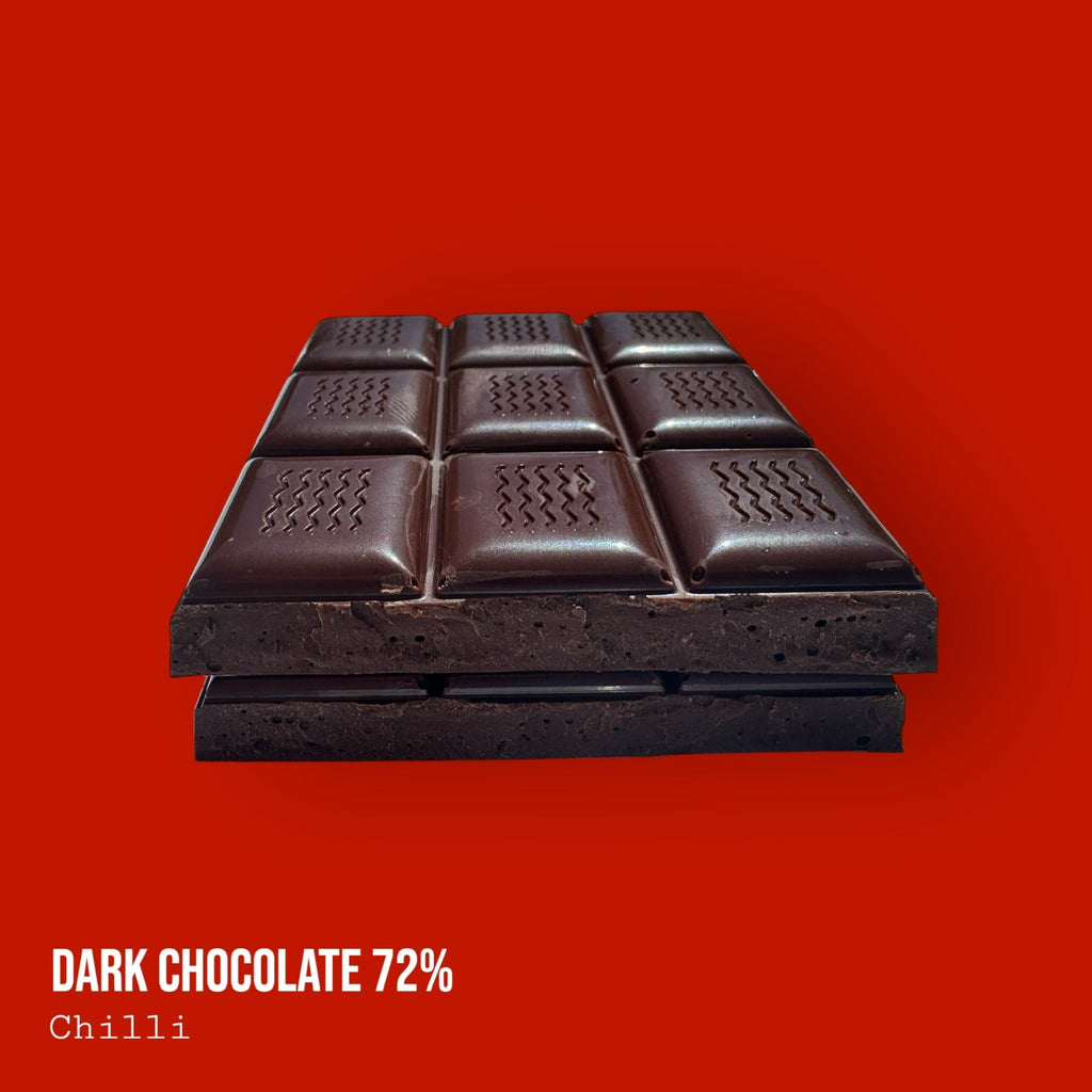 Single Origin Dark Perú 72% Chilli Chocolate Bar 110g