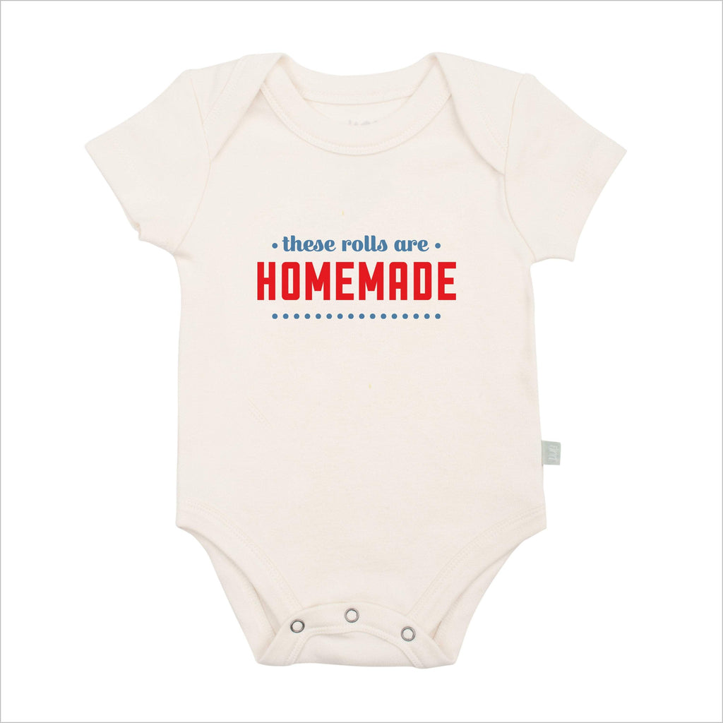 Graphic Organic Cotton Bodysuit for Babies