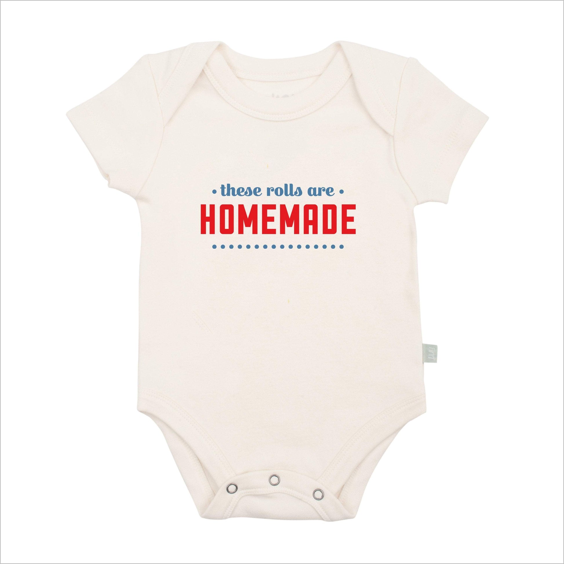 Graphic Organic Cotton Bodysuit for Babies