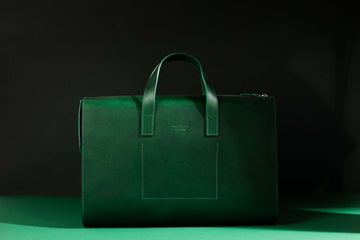 Classic Leather Briefcase – Slim & Durable, Crafted in Estonia by Craftory at brixbailey.com