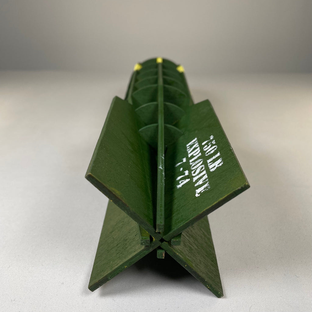 Prop WW2 Bomb  - Flatpack Model Kit by Curious Rabbit ®