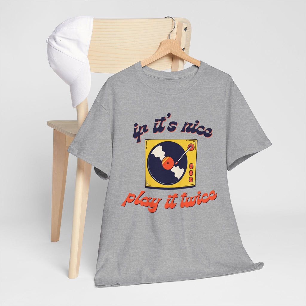 If It's Nice Play It Twice Vinyl T-Shirt