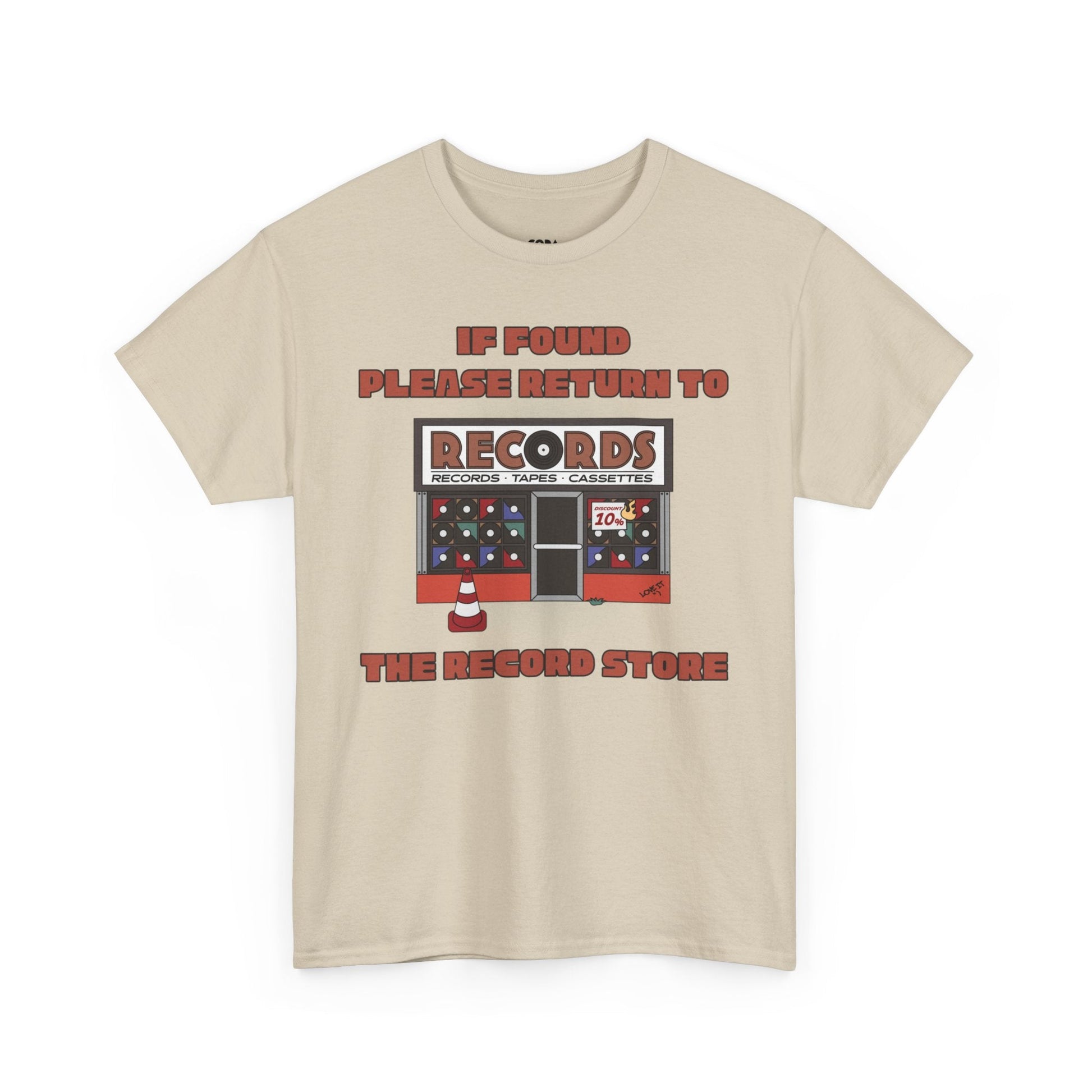 If Found, Please Return to the Record Store Men's T-Shirt