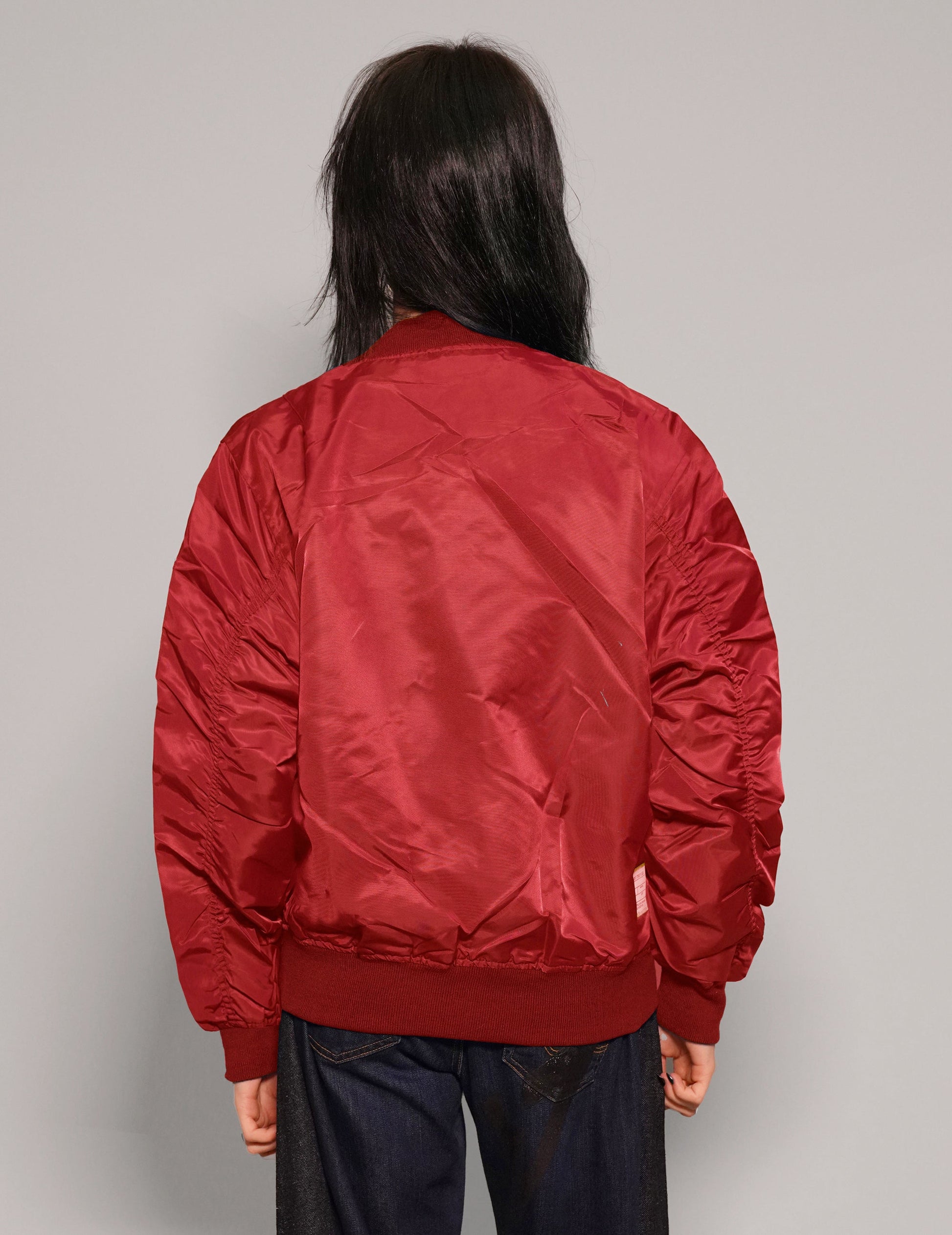 MA-1 Light Weight Bomber Jacket in Red