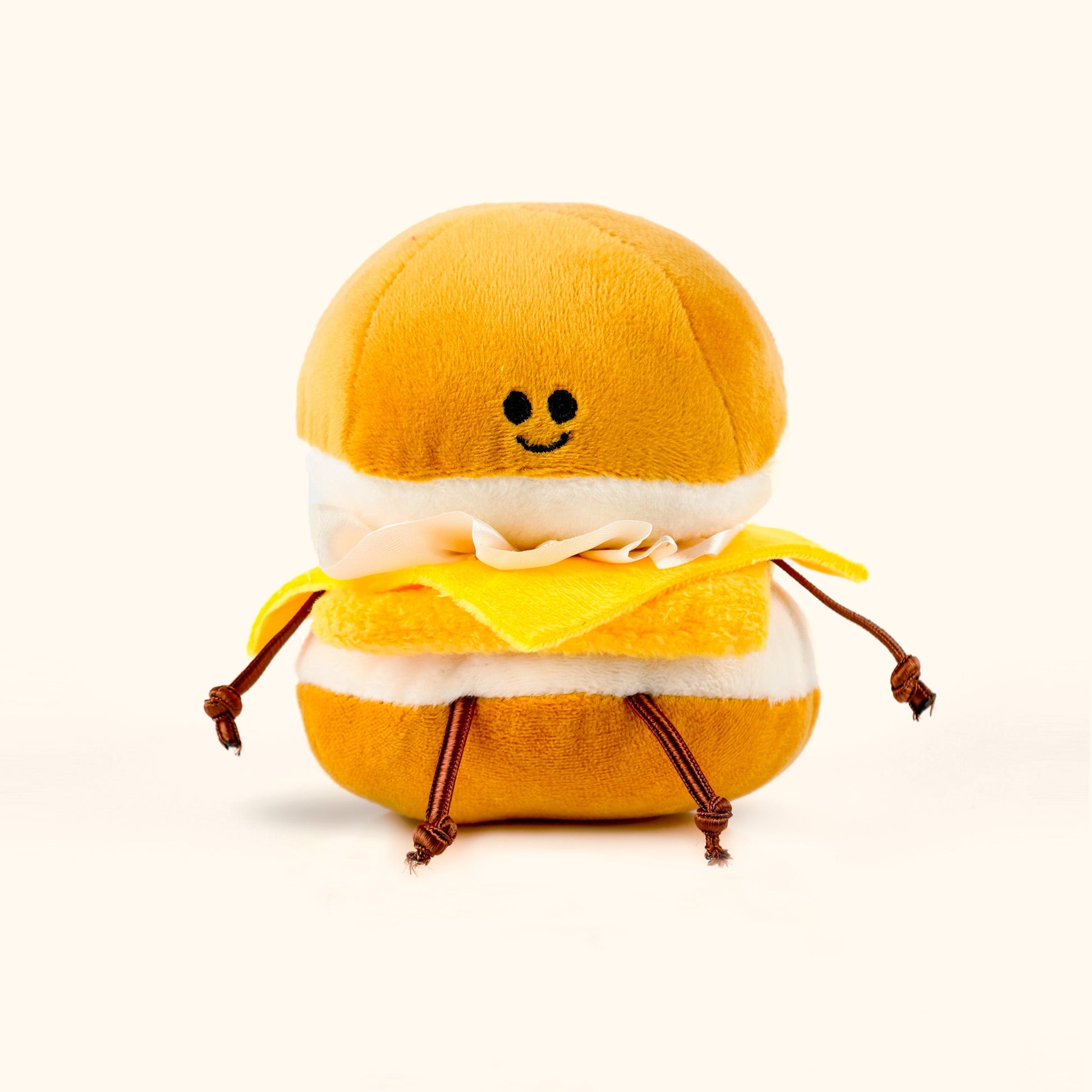 Cheese Burger Plush Toy Clip