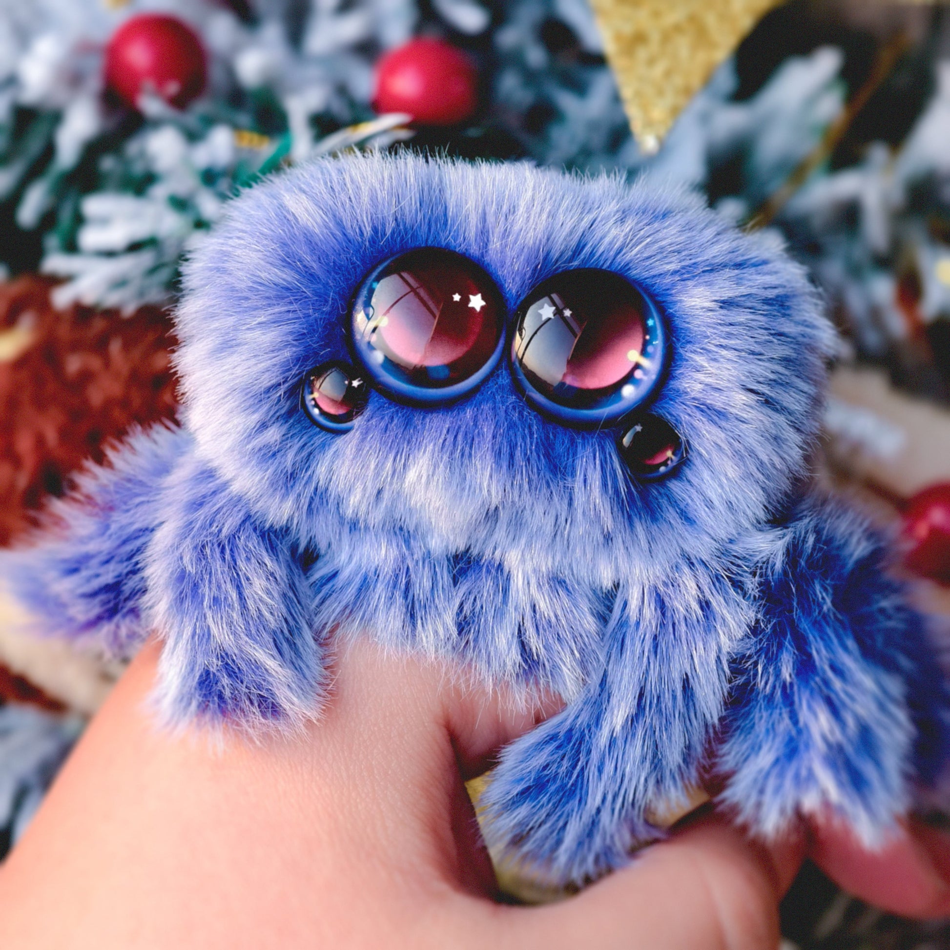 Snowball Spider Plush Toy