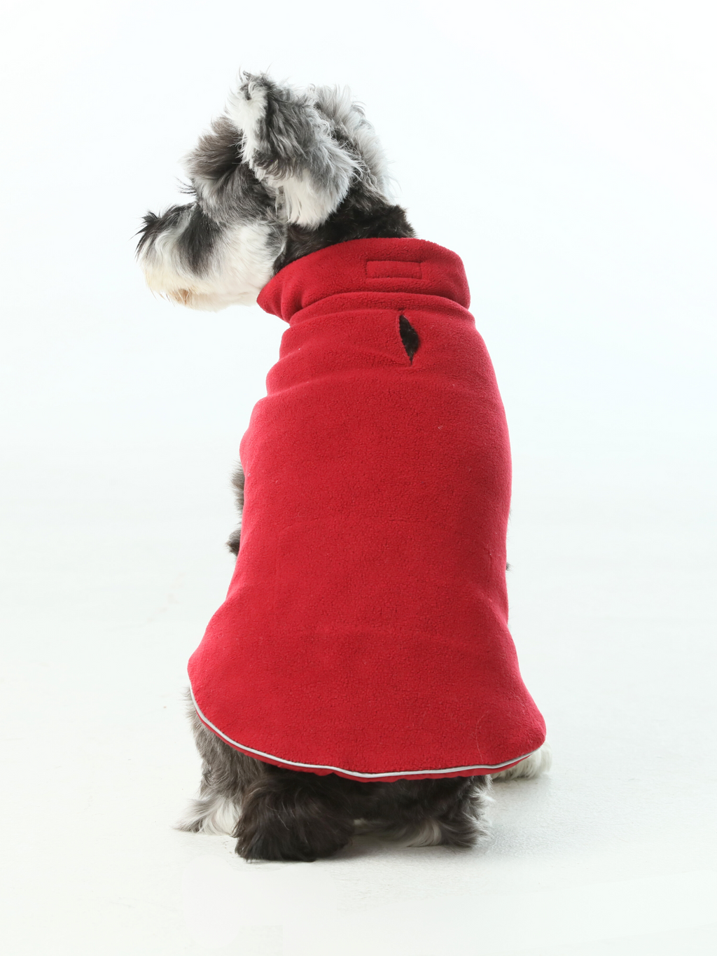 Reversible Dog Vest Jacket in Red