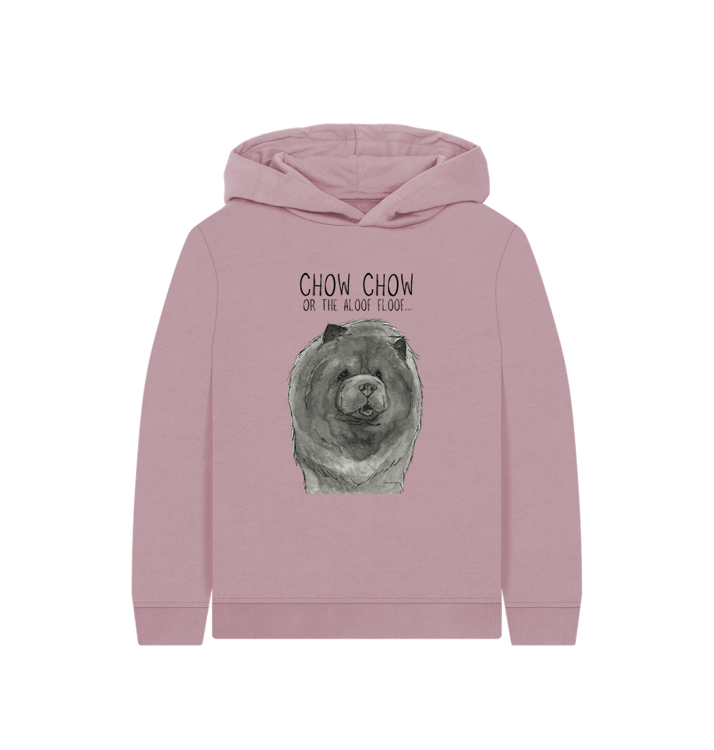 Cozy Blue Chow Chow Child's Hoodie – Perfect for Young Dog Lovers
