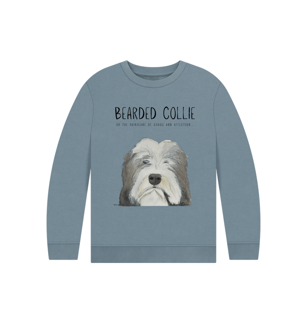 The Bearded Collie Sweatshirt: Cozy Chaos for Your Little Hairicane!