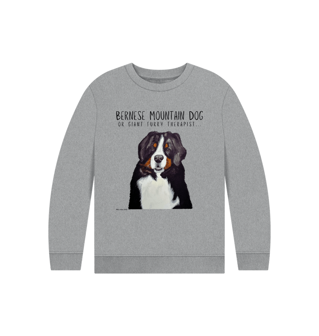 Bernese Mountain Dog Child's Sweatshirt – The Ultimate Giant Furry Therapist!