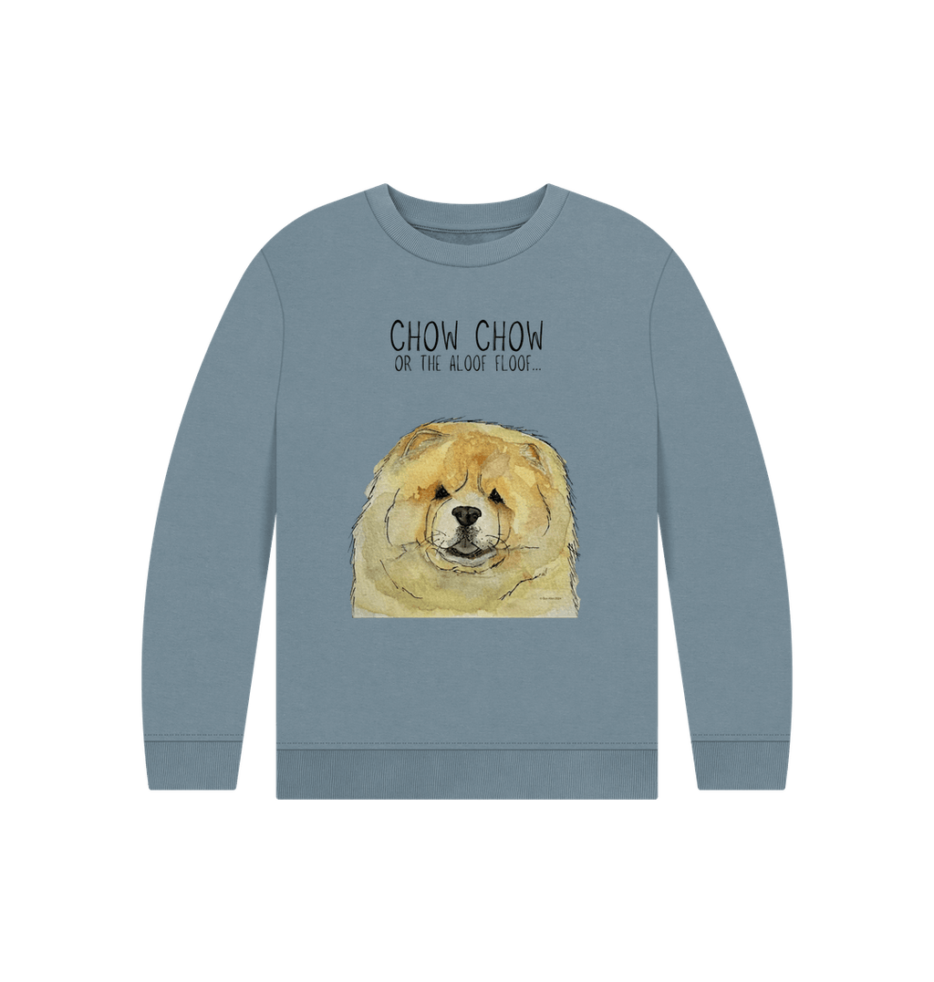 Cozy Up with the Fawn Chow Chow Child's Sweatshirt – Perfect for Little Dog Lovers!