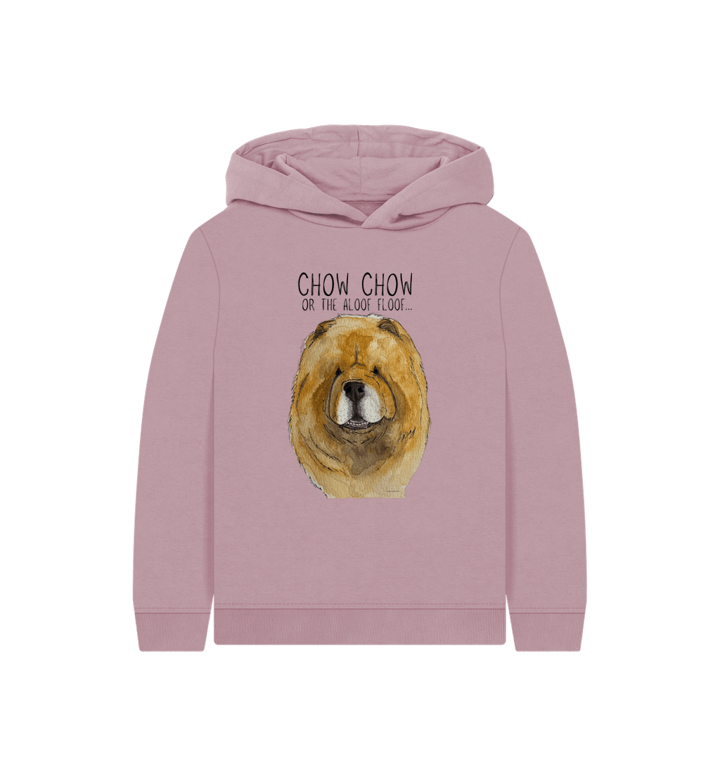 Red Chow Chow Kids' Hoodie – Snuggly Style for Little Dog Lovers!