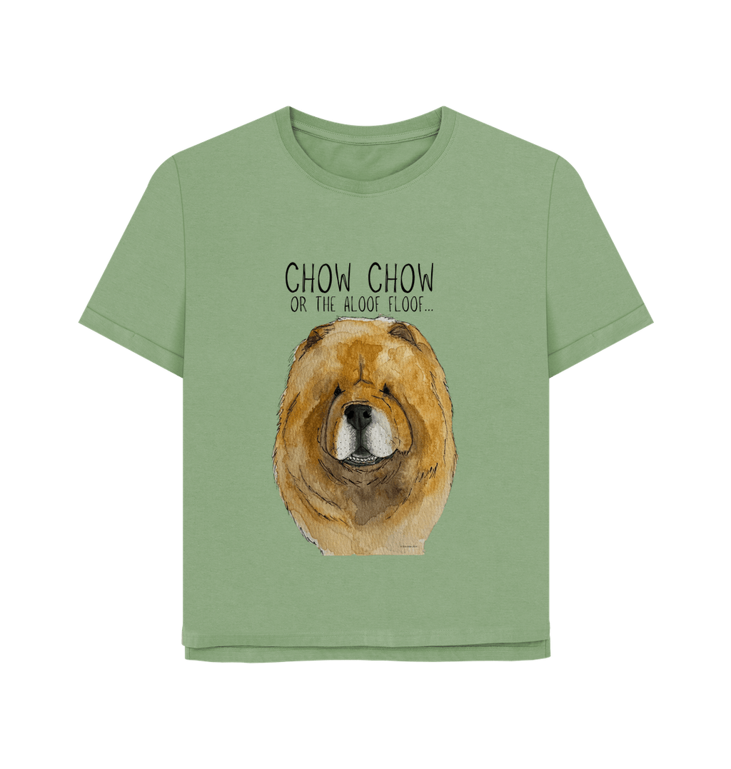 Stay Cozy in Style – Red Chow Chow Women's Relaxed Fit T-Shirt