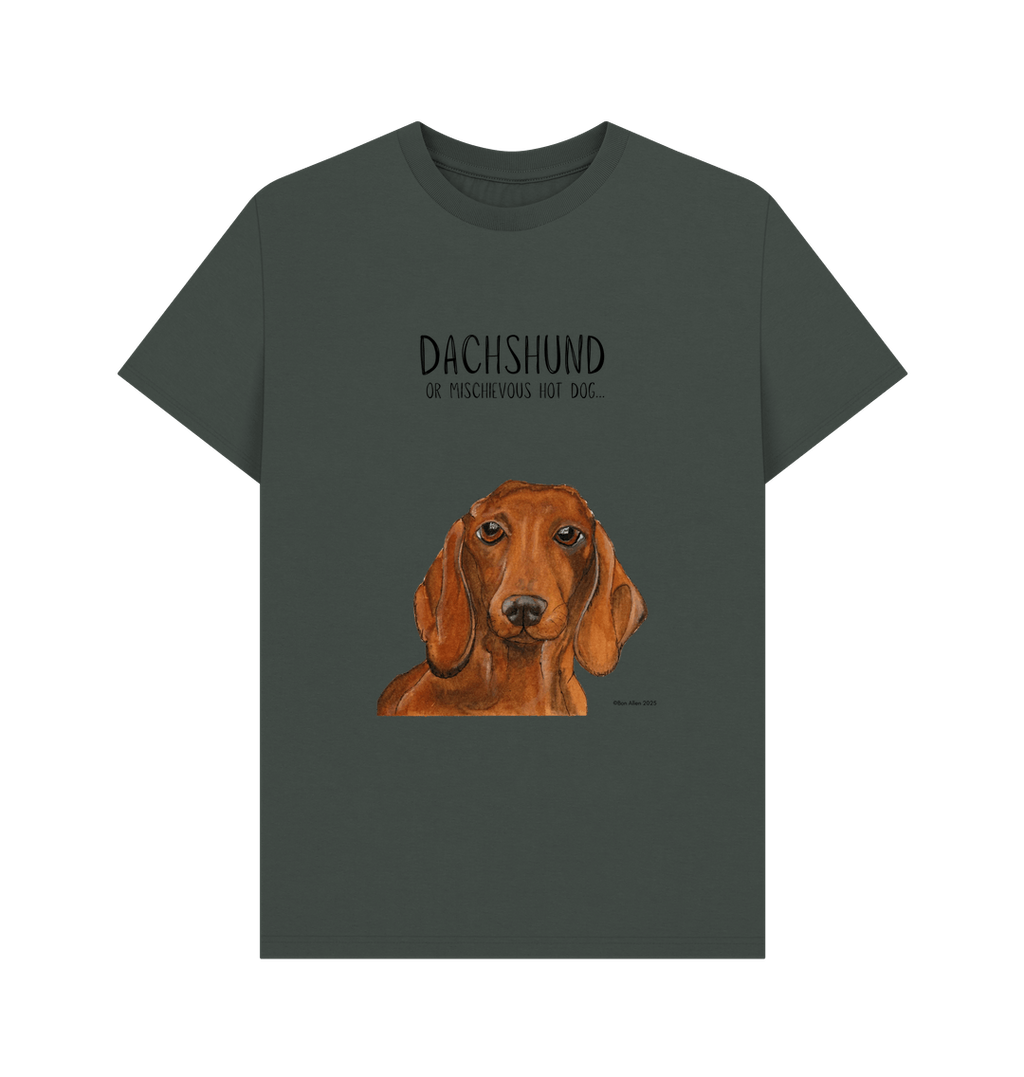 Dachshund Tee – Mischievous Hot Dog Energy!