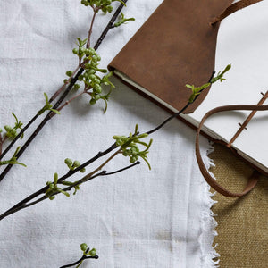 Green Berry Willow Stem artificial plant with lifelike berries, 105cm tall, rich green plastic branches for home decor by sostter at brixbailey.com