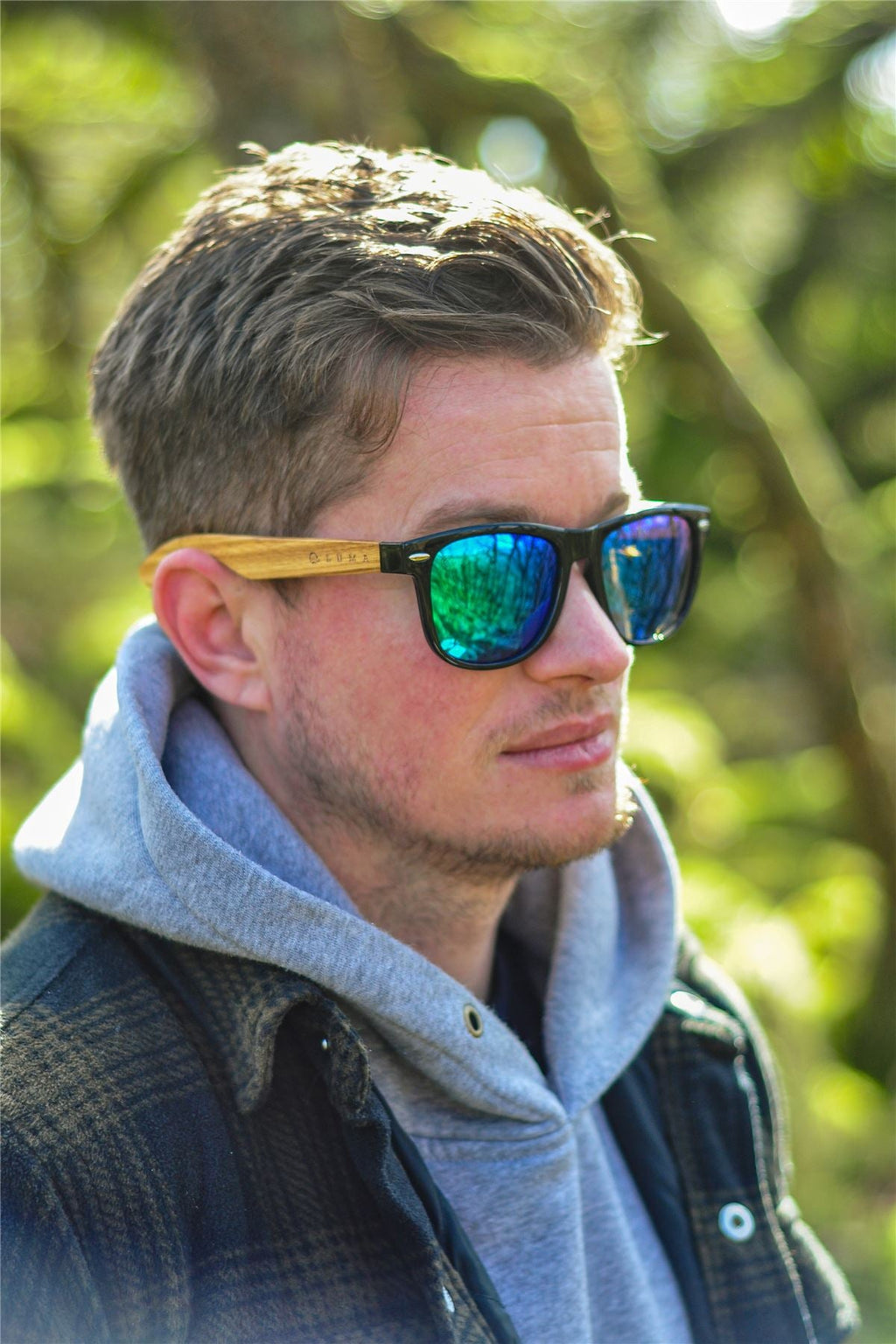 Luma Sunglasses - Wistmans - Black/Green
