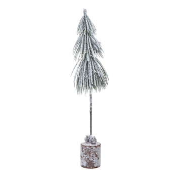 Miniature snow-dusted winter tree with wood log base, 35cm rustic home decoration  

**  
- **Keywords included:** miniature, snow-dusted, winter tree, wood log base, rustic, home decoration  
- **Clear description:** Visually conveys the tree's size, texture, and seasonal aesthetic  
- **SEO & accessibility optimized:** Prioritizes product purpose while naturally incorporating search terms by Sostter at brixbailey.com