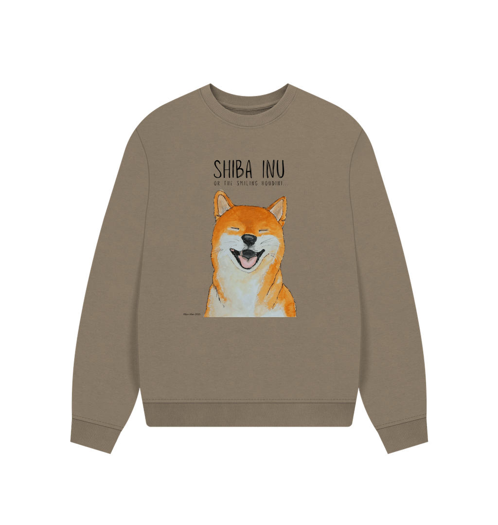 Cuddle Criminal: The Smiling Houdini Sweatshirt