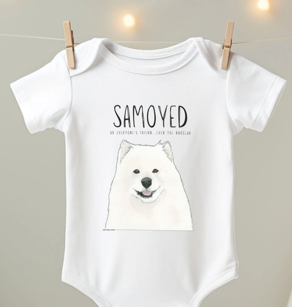 Samoyed Baby Bodysuit: The Ultimate Cuddle Buddy for Your Little One