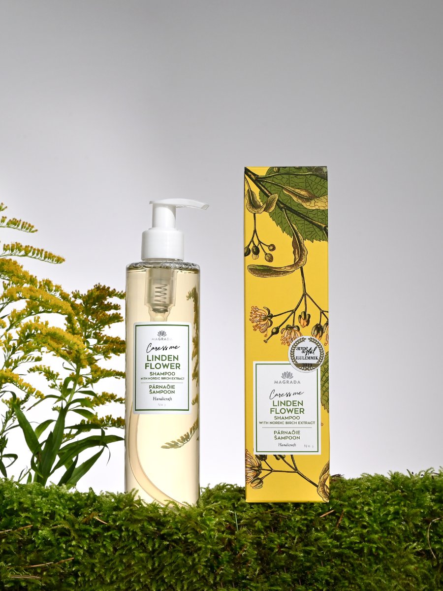 Linden Flower & Birch Extract Shampoo – Boosts Hair Growth & Shine by Magrada Organic Cosmetics at www.brixbailey.com