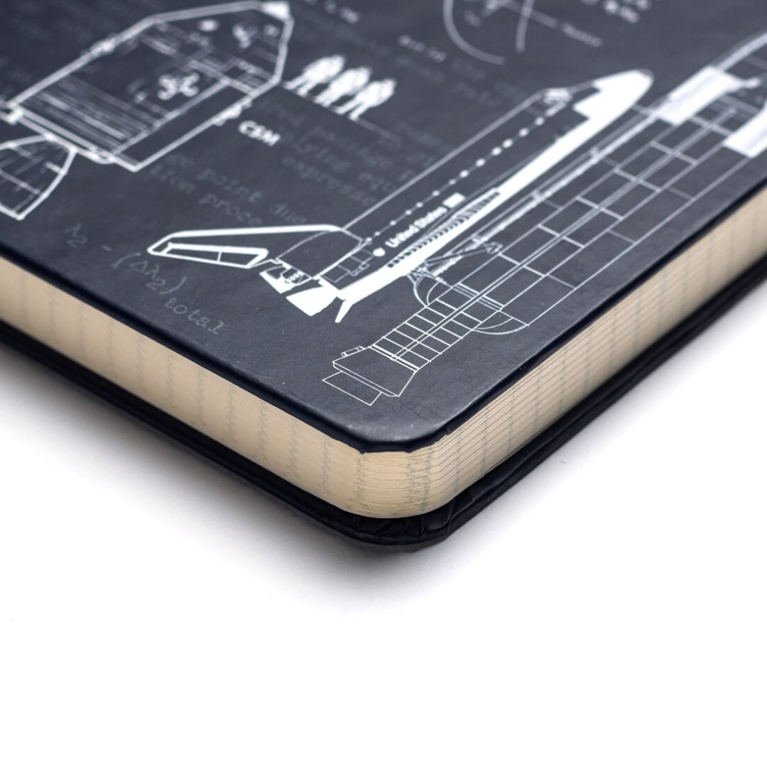 Space Exploration A5 Hardcover Notebook