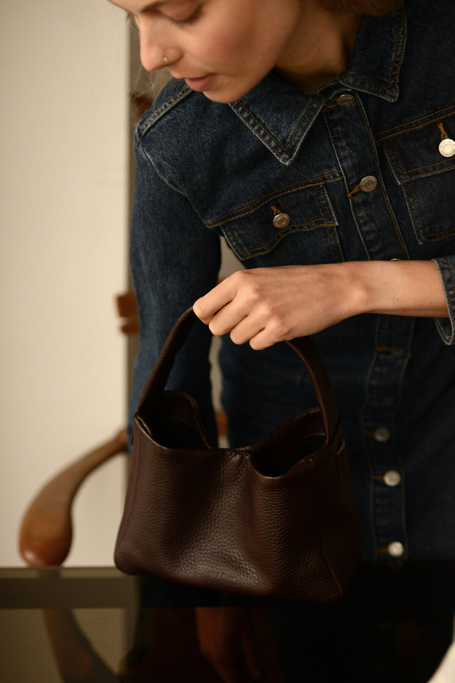 Meru Crossbody Bag – Handmade & Ethically Sourced Leather by Lava flow at brixbailey.com