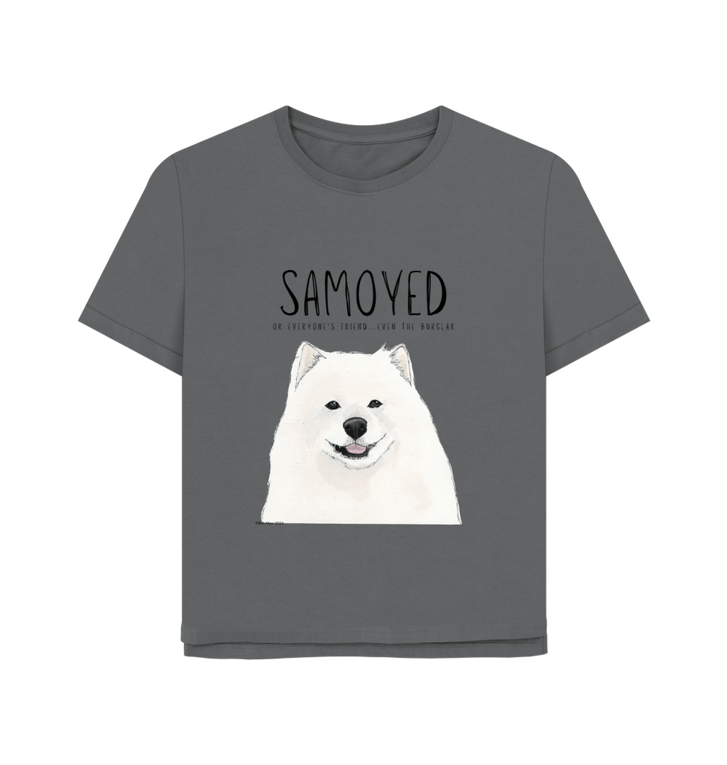 Fluff First, Questions Later – The Samoyed Tee for Professional Dog People