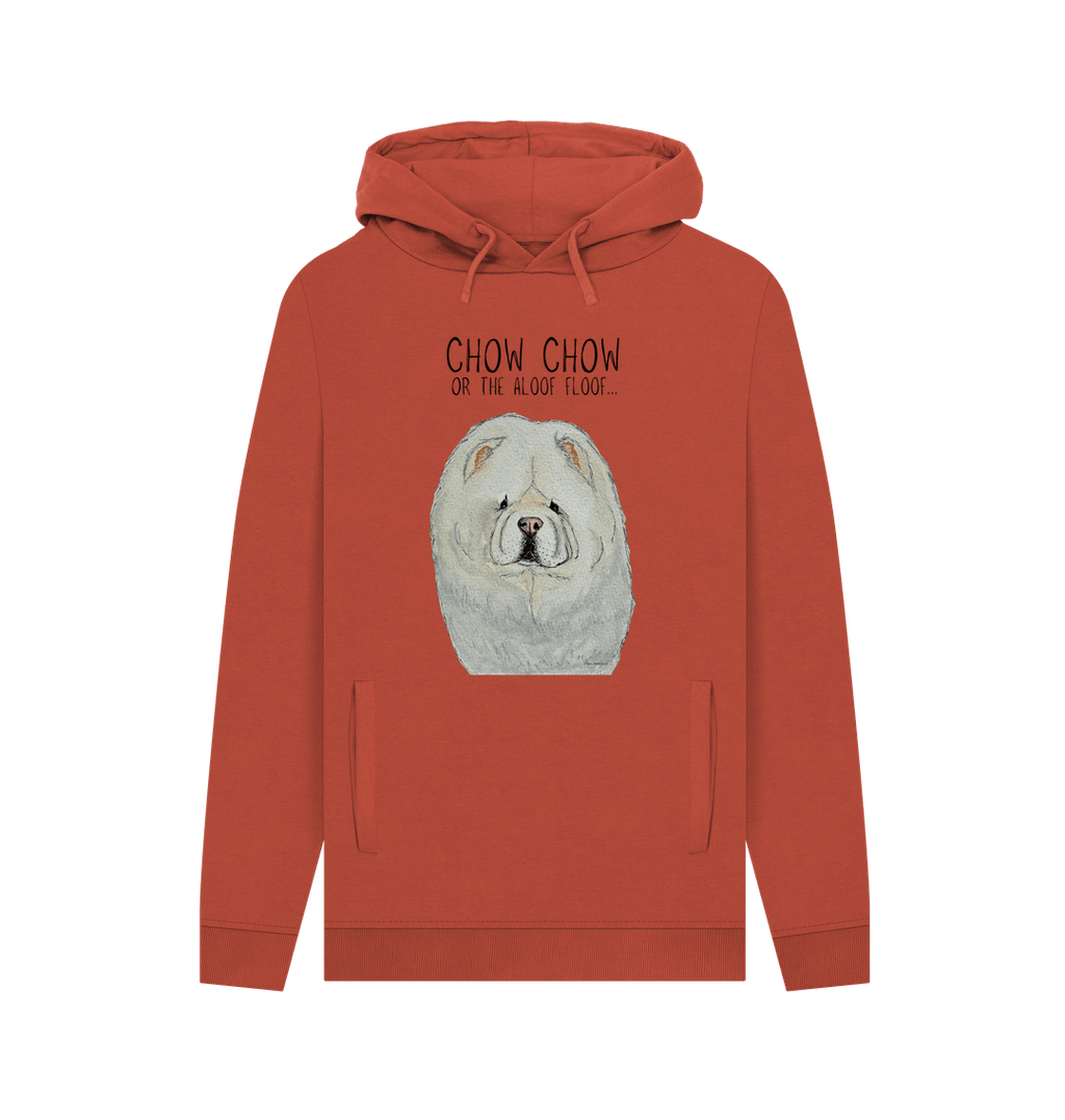 Cream Chow Chow Men's Hoodie – Cozy Up with the Aloof Floof